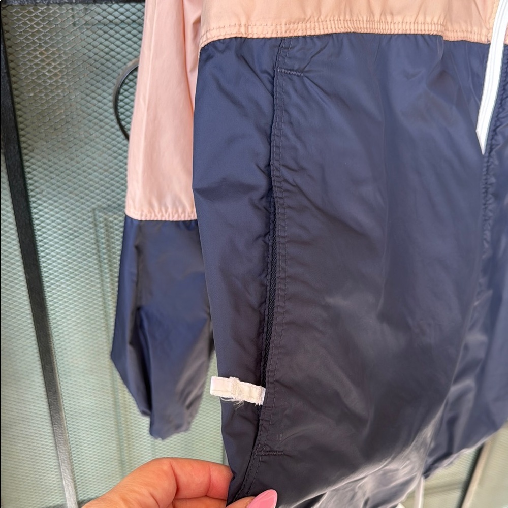 Columbia Peach and Navy Windbreaker - Picture 2 of 6